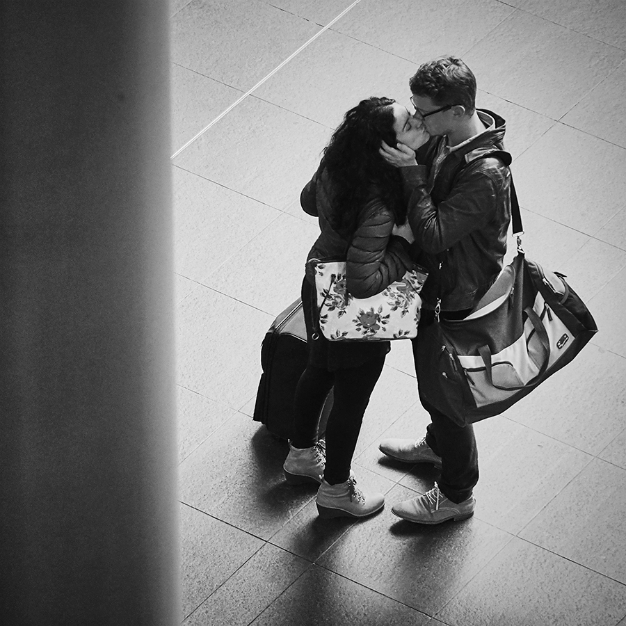 The Farewell Kiss, Berlin Photograph by Steve Gosling
